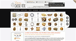Desktop Screenshot of baron-des-casse-tete.com